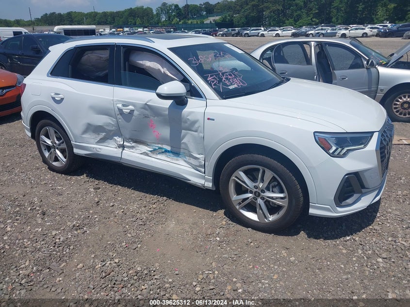 2024 Audi Q3 Premium Plus 45 Tfsi S Line Quattro Tiptronic VIN: WA1EECF30R1049145 Lot: 39625312