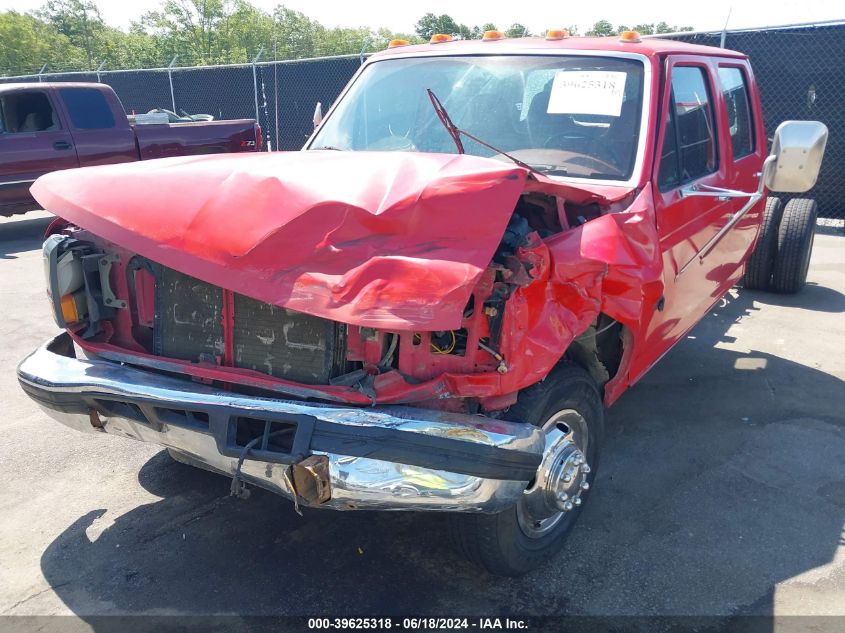 1997 Ford F-350 Xl VIN: 1FTJW35F8VEA73256 Lot: 39625318