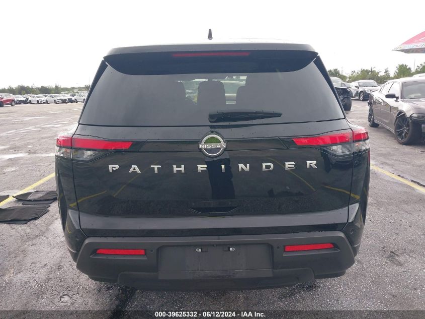 2023 Nissan Pathfinder S VIN: 5N1DR3AA7PC268015 Lot: 39625332