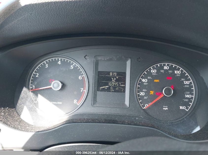 2011 Volkswagen Jetta Se VIN: 3VWBZ7AJ9BM013521 Lot: 39625344