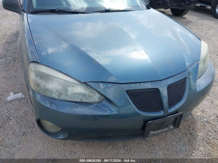 2006 Pontiac Grand Prix VIN: 2G2WP552361253294 Lot: 39625355