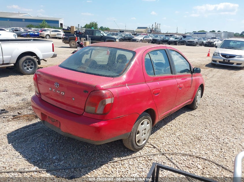 2001 Toyota Echo VIN: JTDBT123310137416 Lot: 39625362