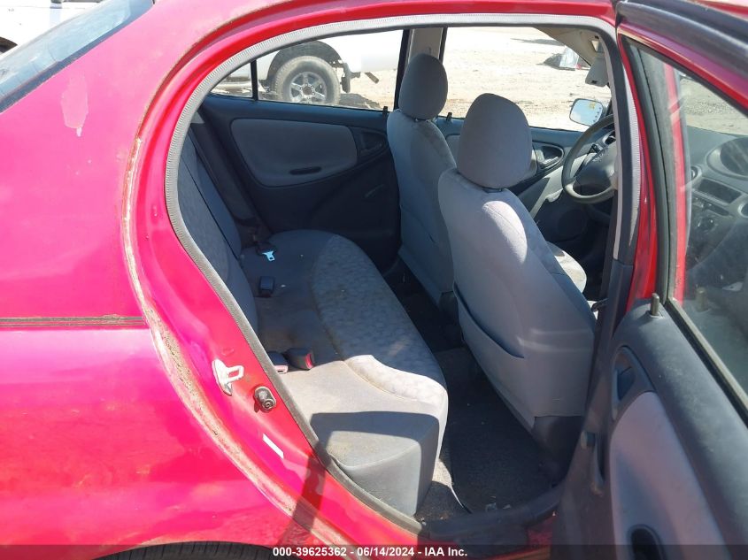 2001 Toyota Echo VIN: JTDBT123310137416 Lot: 39625362