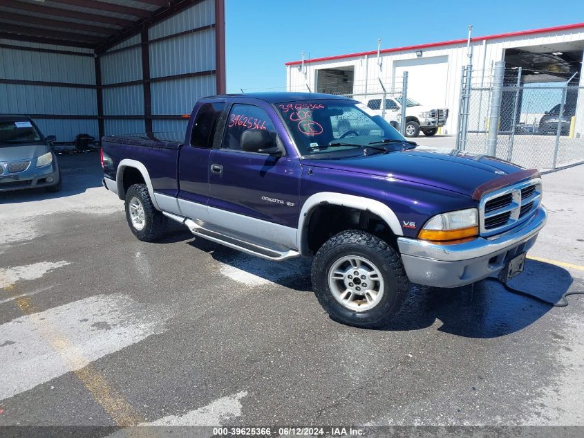 1999 Dodge Dakota Slt/Sport VIN: 1B7GG22X1XS259059 Lot: 39625366