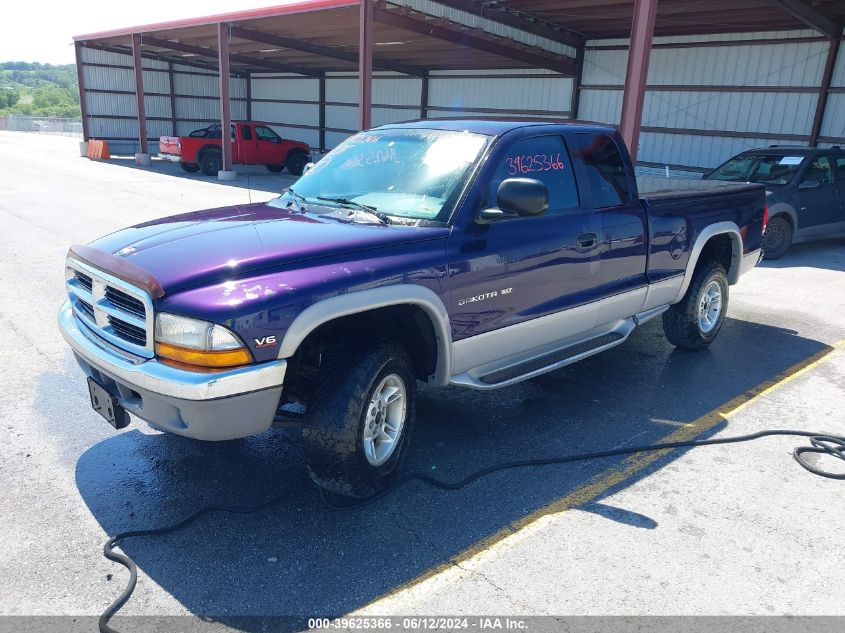 1999 Dodge Dakota Slt/Sport VIN: 1B7GG22X1XS259059 Lot: 39625366