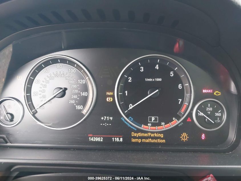 2013 BMW 528I xDrive VIN: WBAXH5C57DD109062 Lot: 39625372