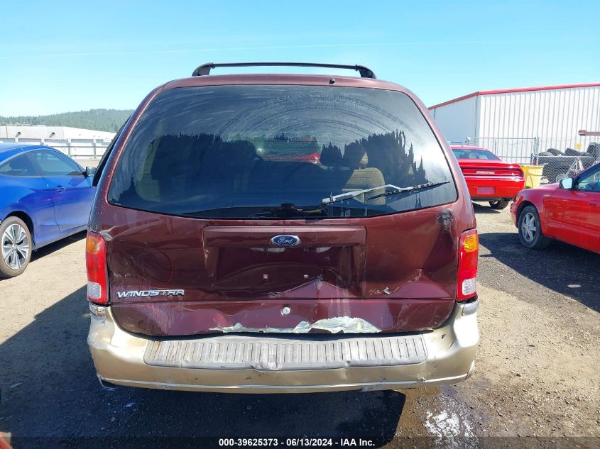 2000 Ford Windstar Limited/Sel VIN: 2FMZA534XYBB22144 Lot: 39625373