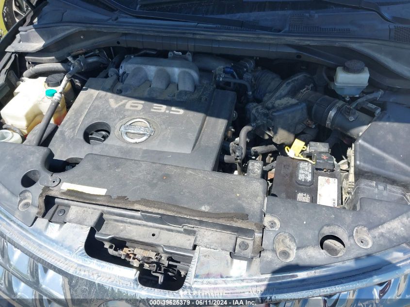 2006 Nissan Murano Sl VIN: JN8AZ08W16W552362 Lot: 39625379