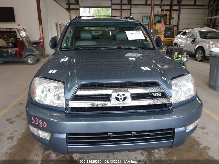 2005 Toyota 4Runner Sr5 V8 VIN: JTEBT14R050045814 Lot: 39625380