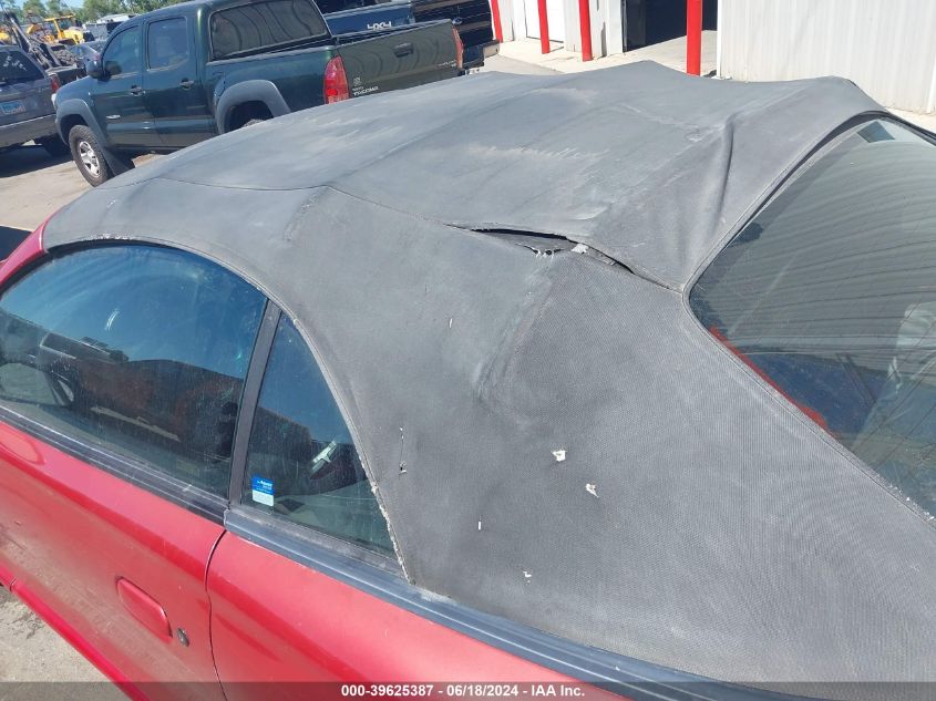 1998 Ford Mustang Gt VIN: 1FAFP45X0WF136840 Lot: 39625387