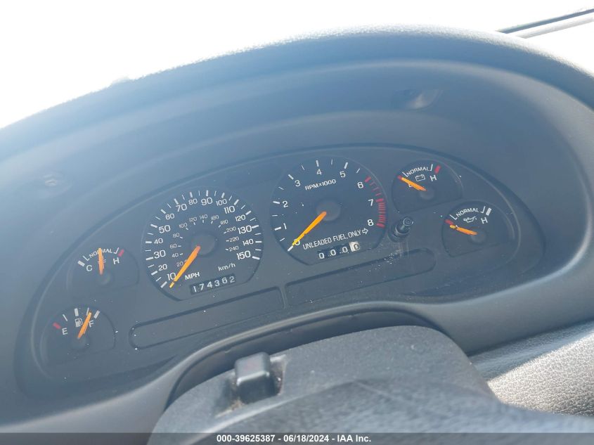 1998 Ford Mustang Gt VIN: 1FAFP45X0WF136840 Lot: 39625387