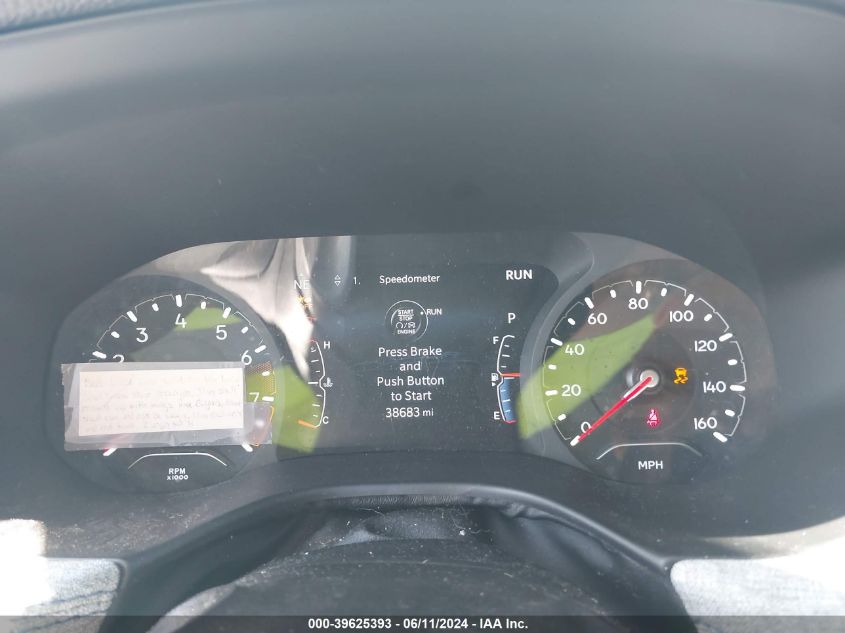 2022 Jeep Compass Latitude 4X4 VIN: 3C4NJDBBXNT183099 Lot: 39625393