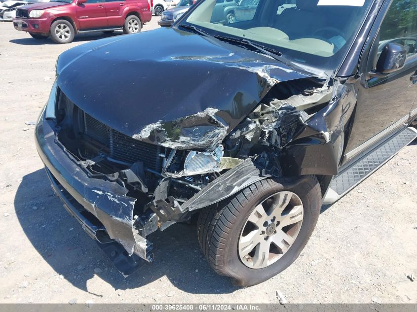 2011 Nissan Pathfinder Silver VIN: 5N1AR1NB0BC611086 Lot: 39625408