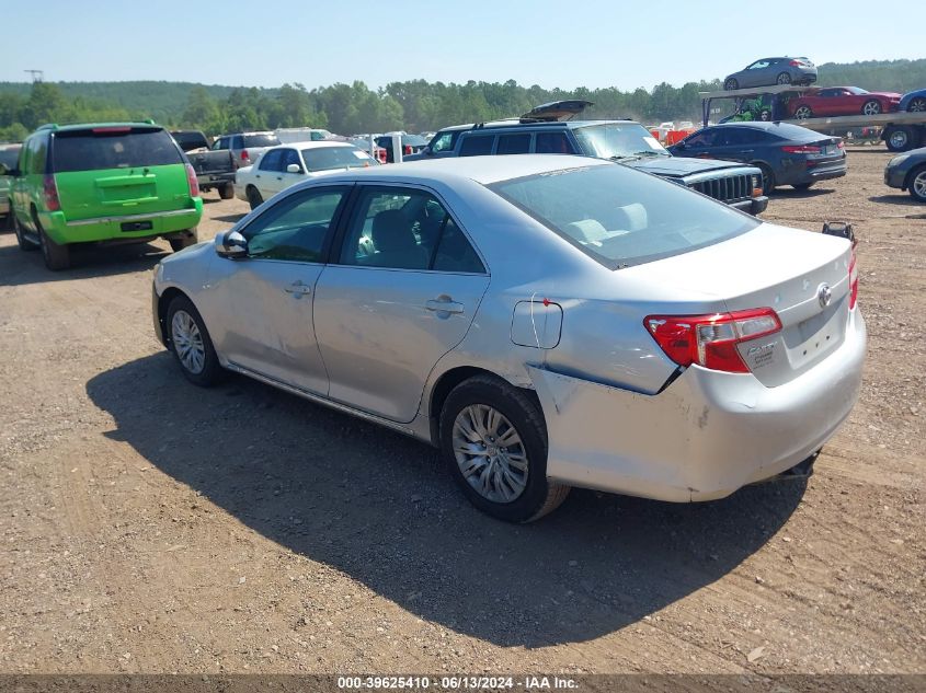 2012 Toyota Camry Le VIN: 4T4BF1FK7CR204475 Lot: 39625410