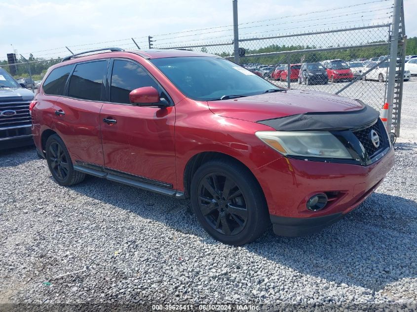 2014 Nissan Pathfinder Platinum/S/Sl/Sv VIN: 5N1AR2MN8EC664320 Lot: 39625411