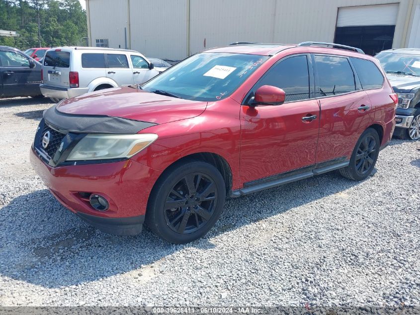 2014 Nissan Pathfinder Platinum/S/Sl/Sv VIN: 5N1AR2MN8EC664320 Lot: 39625411