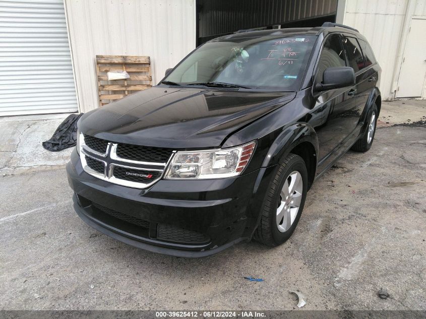 2013 Dodge Journey Se VIN: 3C4PDCAB6DT722425 Lot: 39625412