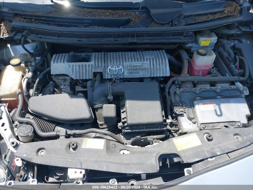 2011 Toyota Prius Two VIN: JTDKN3DU9B1437596 Lot: 39625422