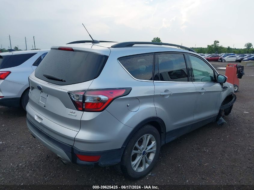 2017 Ford Escape Se VIN: 1FMCU0GD6HUB14160 Lot: 39625425