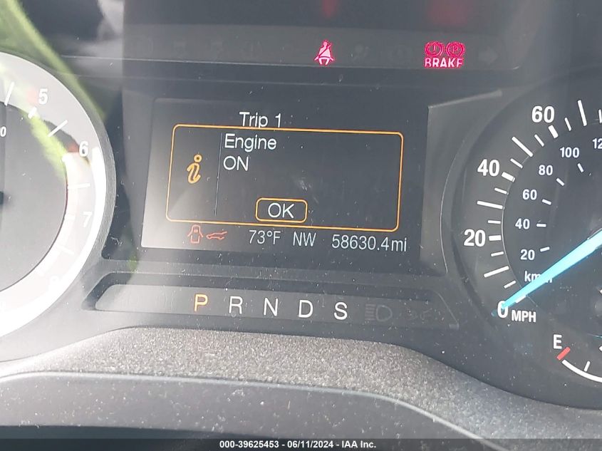 2018 Ford Edge Sel VIN: 2FMPK3J9XJBC01181 Lot: 39625453