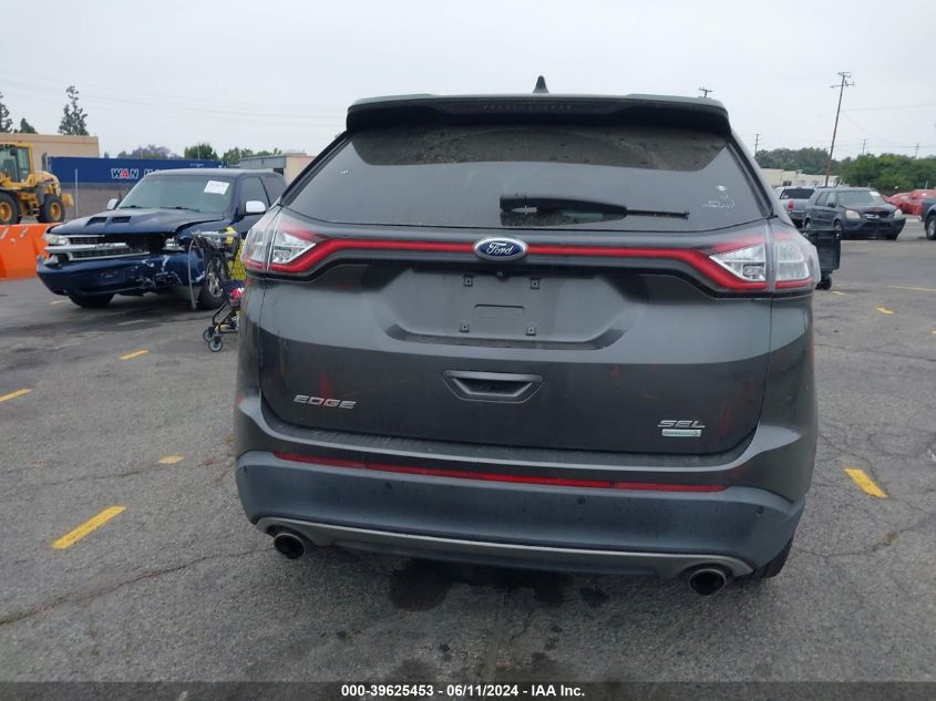 2018 Ford Edge Sel VIN: 2FMPK3J9XJBC01181 Lot: 39625453