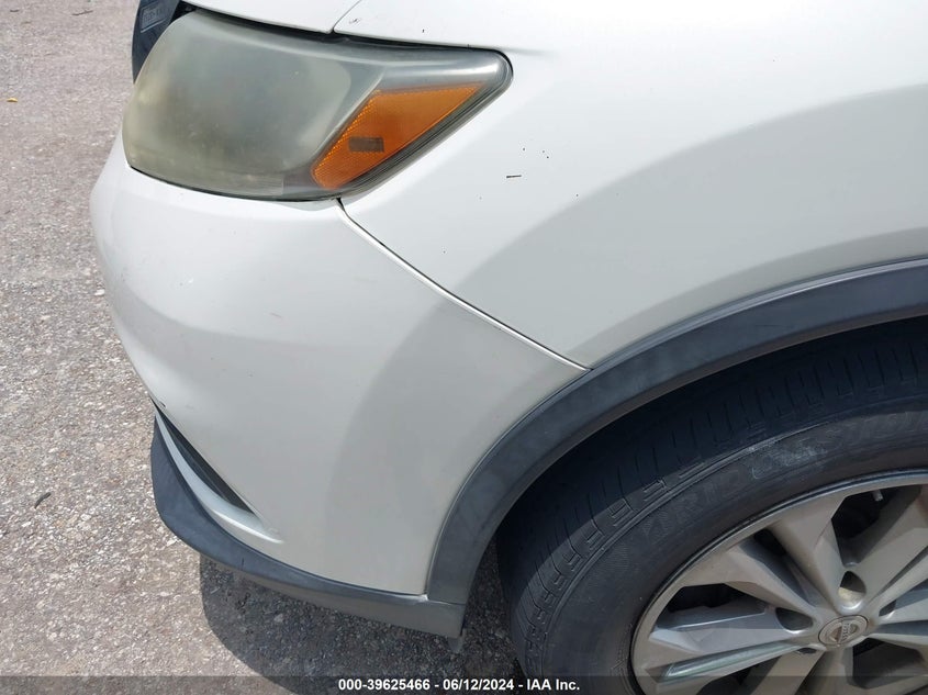 2014 Nissan Rogue Sv VIN: 5N1AT2MT6EC865634 Lot: 39625466