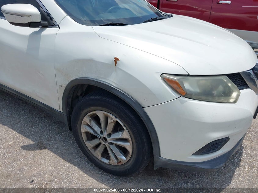 2014 Nissan Rogue Sv VIN: 5N1AT2MT6EC865634 Lot: 39625466