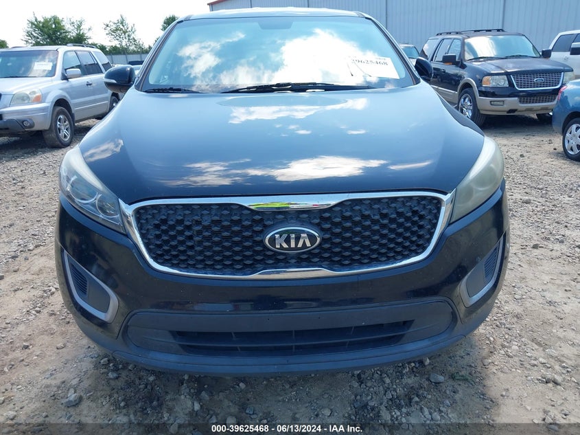 2018 Kia Sorento 2.4L L VIN: 5XYPG4A3XJG426428 Lot: 39625468