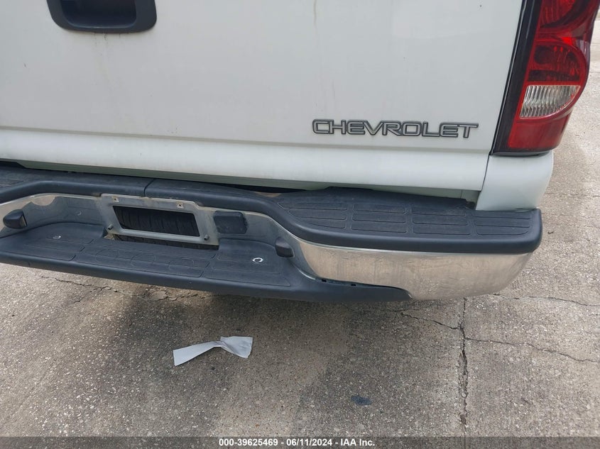 2005 Chevrolet Silverado 1500 Ls VIN: 2GCEC19V651189296 Lot: 39625469