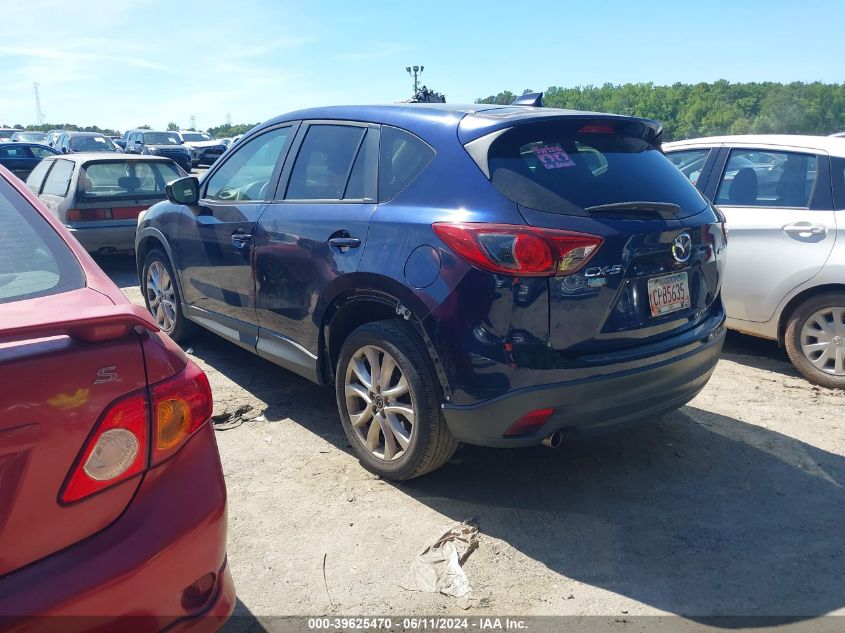 2013 Mazda Cx-5 Grand Touring VIN: JM3KE2DE2D0107172 Lot: 39625470