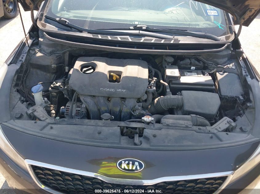 2017 Kia Forte Lx VIN: 3KPFK4A75HE158621 Lot: 39625475