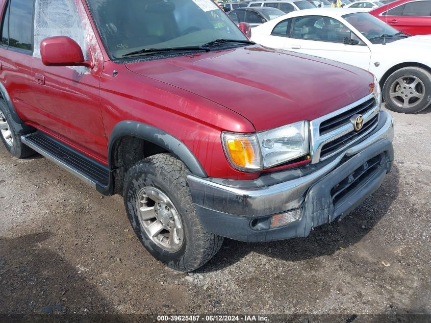 2000 Toyota 4Runner Sr5 V6 VIN: JT3GN86RXY0154252 Lot: 39625487