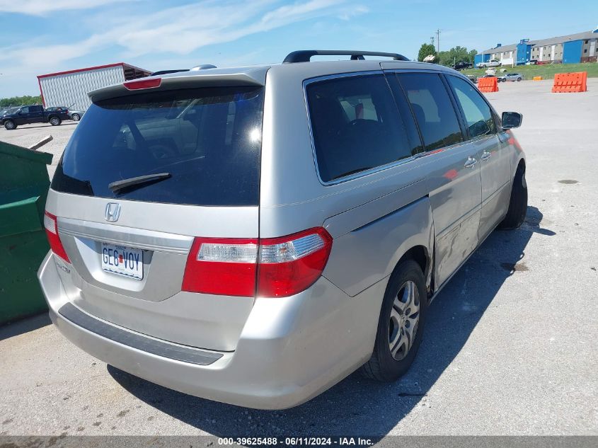 2006 Honda Odyssey Ex-L VIN: 5FNRL38776B056108 Lot: 39625488