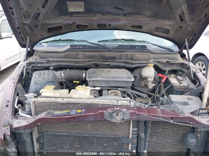 2005 Dodge Ram 1500 Slt/Laramie VIN: 1D7HA18N95S169540 Lot: 39625490