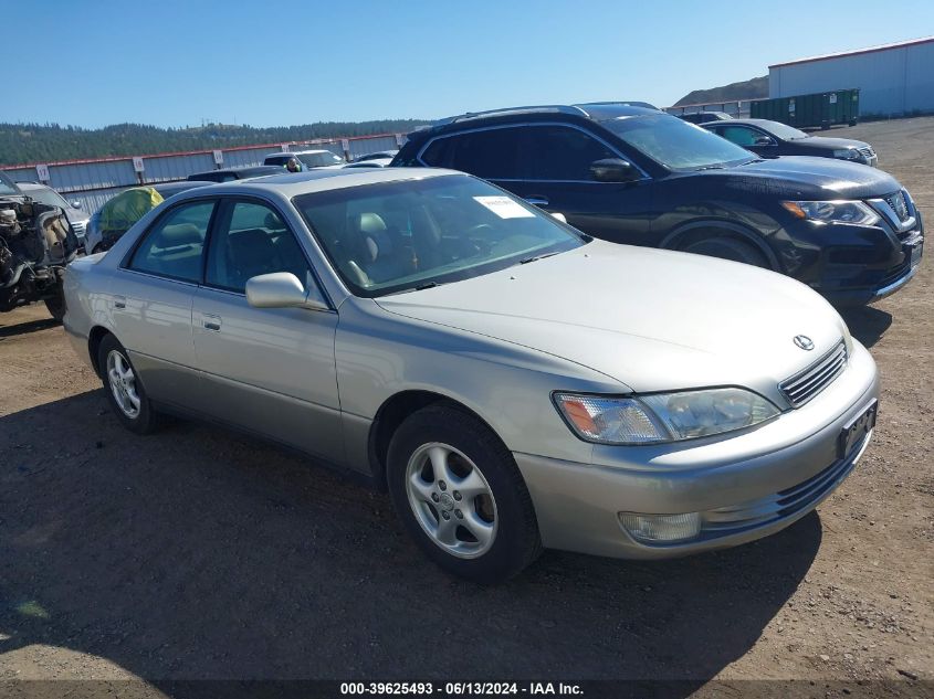 1999 Lexus Es 300 VIN: JT8BF28G2X0206921 Lot: 39625493