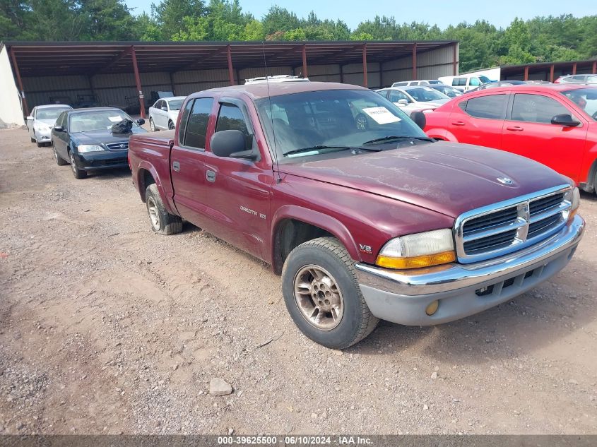 2000 Dodge Dakota Slt/Sport VIN: 1B7GL2AN6YS774524 Lot: 39625500