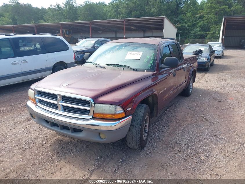 2000 Dodge Dakota Slt/Sport VIN: 1B7GL2AN6YS774524 Lot: 39625500