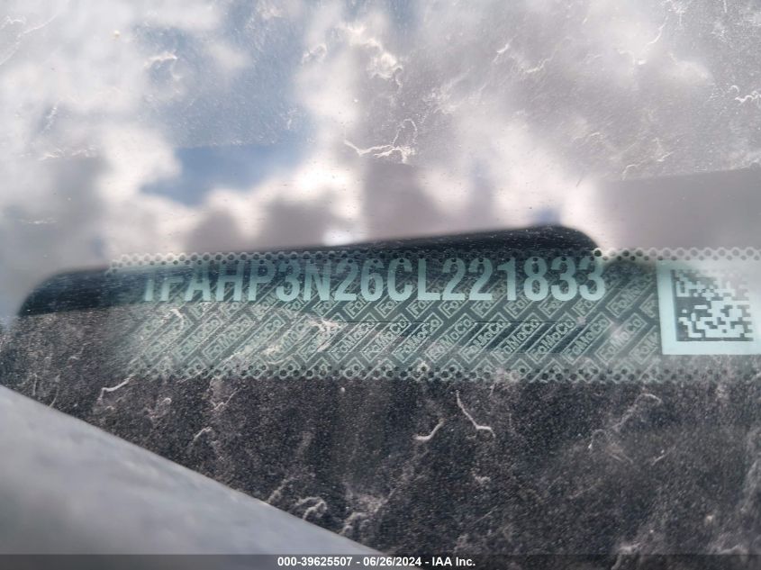 2012 Ford Focus Titanium VIN: 1FAHP3N26CL221833 Lot: 39625507