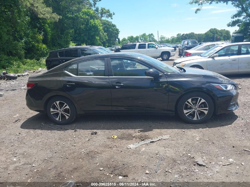 2021 Nissan Sentra Sv Xtronic Cvt VIN: 3N1AB8CV9MY318444 Lot: 39625515