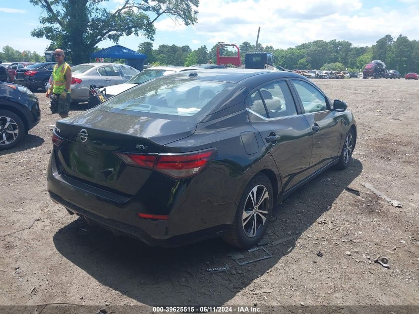 2021 Nissan Sentra Sv Xtronic Cvt VIN: 3N1AB8CV9MY318444 Lot: 39625515