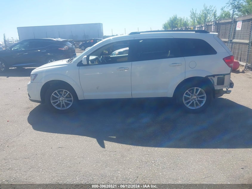 2014 Dodge Journey Sxt VIN: 3C4PDDBG3ET247334 Lot: 39625521