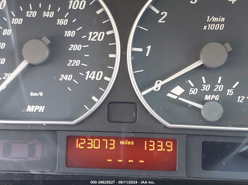 2002 BMW 330Ci VIN: WBABN53452PH00063 Lot: 39625527