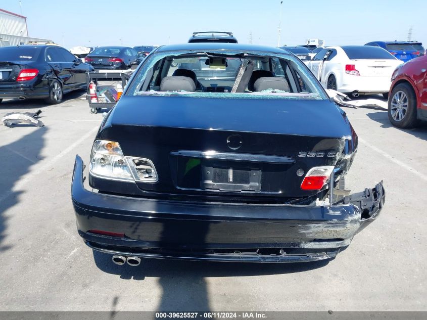 2002 BMW 330Ci VIN: WBABN53452PH00063 Lot: 39625527