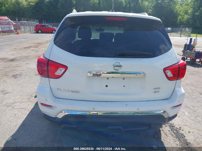 2018 Nissan Pathfinder Sv VIN: 5N1DR2MMXJC663751 Lot: 39625530