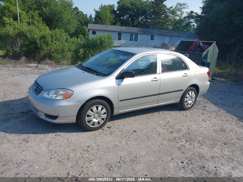 2004 Toyota Corolla Ce VIN: 1NXBR32E24Z195960 Lot: 39625532