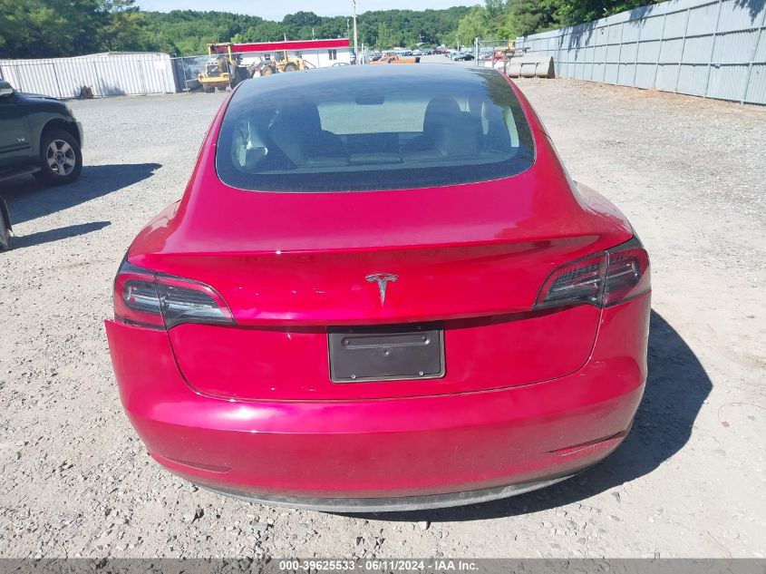 2023 Tesla Model 3 Rear-Wheel Drive VIN: 5YJ3E1EA3PF643248 Lot: 39625533