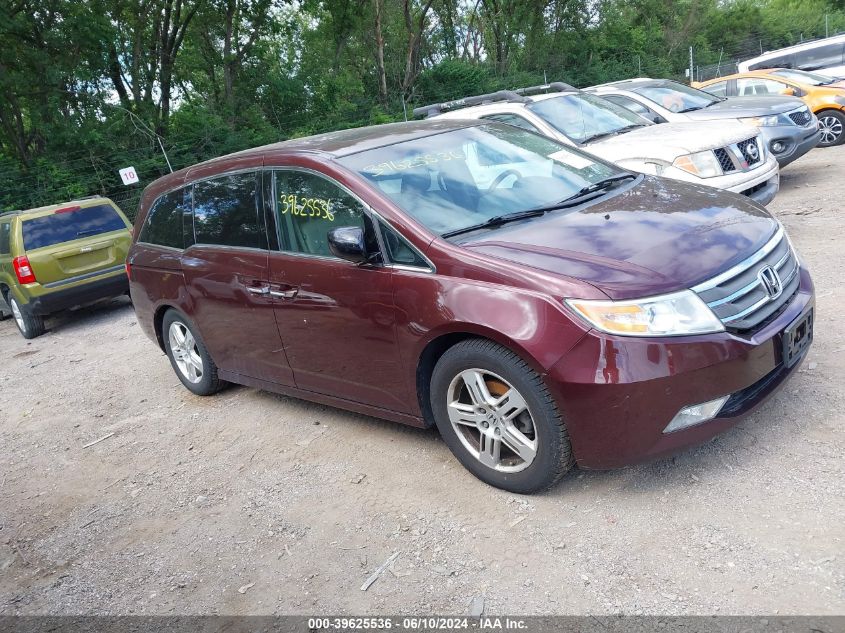 2013 Honda Odyssey Touring/Touring Elite VIN: 5FNRL5H93DB008339 Lot: 39625536