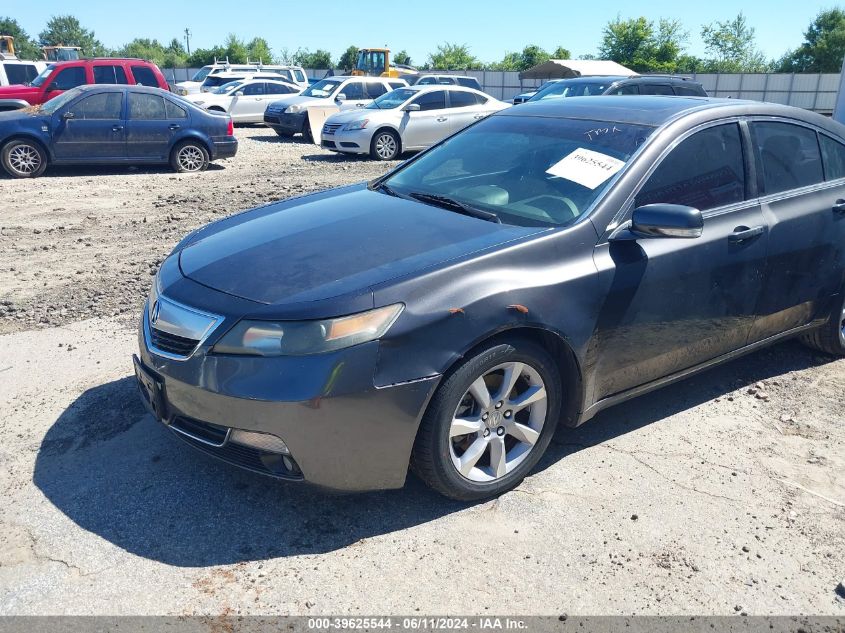 2012 Acura Tl 3.5 VIN: 19UUA8F27CA035981 Lot: 39625544