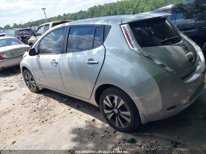 2015 NISSAN LEAF SV - 1N4AZ0CP1FC314594