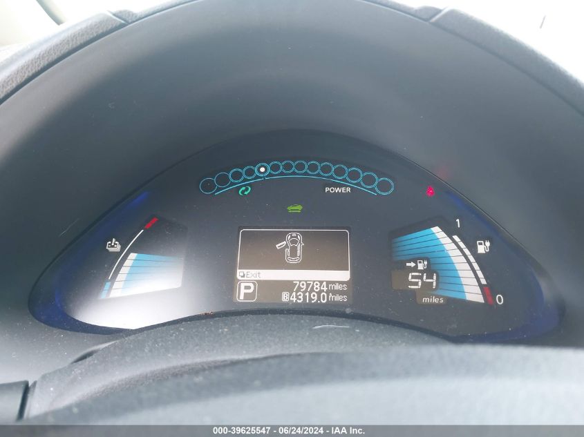 2015 Nissan Leaf Sv VIN: 1N4AZ0CP1FC314594 Lot: 39625547